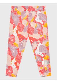 Puma Legginsy Bloom 670314 Różowy Tight Fit. Kolor: różowy. Materiał: bawełna