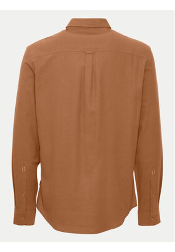 Blend Koszula Shirt 20717140 Brązowy Regular Fit. Kolor: brązowy. Materiał: bawełna