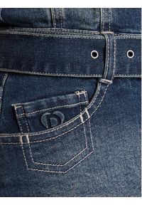 Desigual Sukienka jeansowa Poplin 25WWVD03 Granatowy Regular Fit. Kolor: niebieski. Materiał: bawełna #4