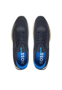 BOSS - Boss Sneakersy TTNM EVO Slon 50523113 Granatowy. Kolor: niebieski. Materiał: materiał #4