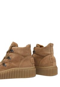 Marc O'Polo Trzewiki 509 16066301 300 Brązowy. Kolor: brązowy. Materiał: zamsz, skóra #4