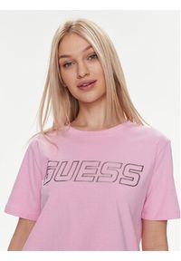 Guess T-Shirt Kiara V4GI18 I3Z14 Kolorowy Boxy Fit. Materiał: bawełna. Wzór: kolorowy #4