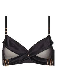 Hunkemöller Biustonosz z fiszbiną Colette 301142 Czarny. Kolor: czarny. Materiał: syntetyk #3