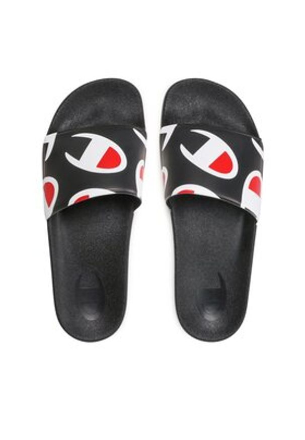 Champion Klapki Slide Pd S22018-CHA-KK001 Czarny. Kolor: czarny. Materiał: syntetyk