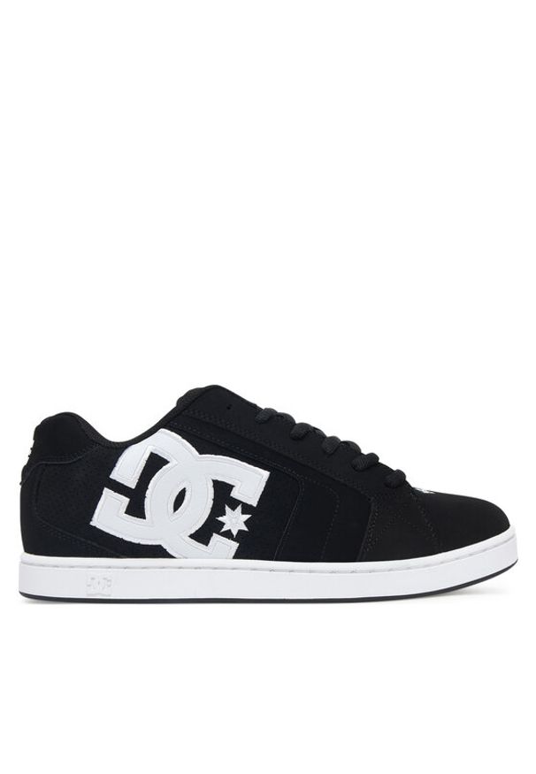 DC Sneakersy NET 302361-BLW Czarny. Kolor: czarny. Materiał: materiał