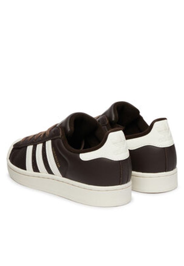 Adidas - adidas Sneakersy Superstar II W IH4146 Brązowy. Kolor: brązowy. Materiał: skóra. Model: Adidas Superstar