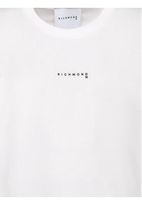 Richmond X T-Shirt UMA23124TS Biały Relaxed Fit. Kolor: biały. Materiał: bawełna #3