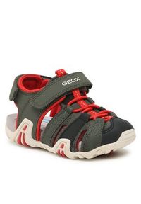 Geox Sandały B Sandal Kraze B1524A0CE15C0754 S Khaki. Kolor: brązowy #3