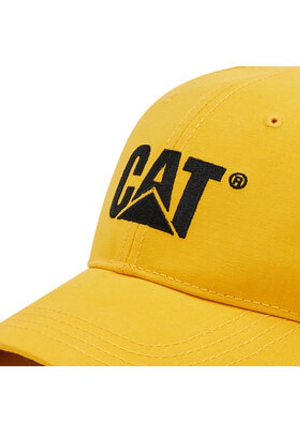 CAT Footwear Czapka z daszkiem Trademark Cap W01791 Żółty. Kolor: żółty. Materiał: materiał