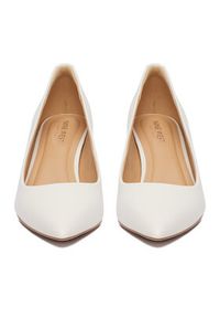 Nine West Czółenka CEO-CD25-032-1 Biały. Kolor: biały. Materiał: materiał #3