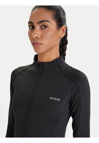Guess Bluza V6RP15 KD952 Czarny Slim Fit. Kolor: czarny. Materiał: syntetyk #3