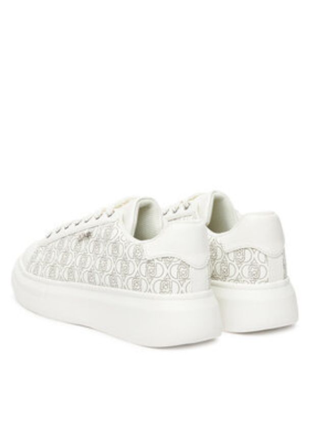 Liu Jo Sneakersy Babol 01 BF5059 EX323 Biały. Kolor: biały. Materiał: skóra