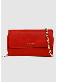 Valentino by Mario Valentino - VALENTINO Czerwony portfel na łańcuszku Kalua Pochette. Kolor: czerwony