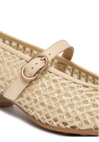 Hispanitas Czółenka RHV264686 C001 Écru. Materiał: materiał #2