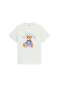 Guess T-Shirt 182885 Biały Classic Fit. Kolor: biały #6