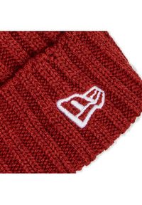 New Era Czapka Ne Rib Short Newera 60364239 Bordowy. Kolor: czerwony. Materiał: poliester, materiał