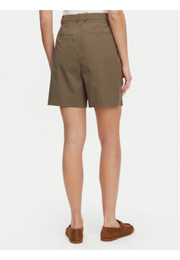 TOMMY HILFIGER - Tommy Hilfiger Bermudy WW0WW44764 Brązowy Relaxed Fit. Kolor: brązowy. Materiał: bawełna