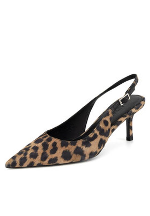 Badura Czółenka IRIS-V1581-21-1 Czarny. Kolor: czarny. Materiał: skóra, zamsz