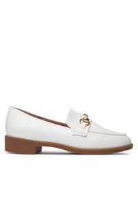 DeeZee Loafersy 2024-64 Biały. Kolor: biały. Materiał: materiał, syntetyk