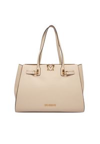 Love Moschino - LOVE MOSCHINO Torebka JC4124PP1OLM0110 Écru. Kolor: kremowy. Materiał: skórzane #3