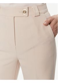 Maryley Spodnie materiałowe 24EB537/43GE Beżowy Relaxed Fit. Kolor: beżowy. Materiał: syntetyk #3