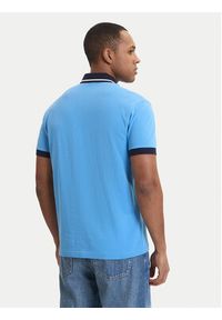 Napapijri Polo E-Zeri NP0A4ID4 Niebieski Regular Fit. Typ kołnierza: polo. Kolor: niebieski. Materiał: bawełna #4
