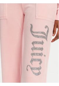 Juicy Couture Spodnie dresowe Layla JCBBJ125806 Różowy Regular Fit. Kolor: różowy. Materiał: syntetyk #5