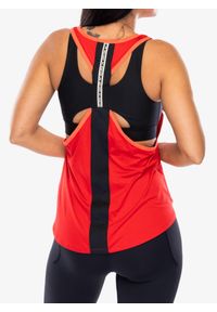 Top damski Under Armour 2-in-1 Knockout Tank SP. Kolor: czerwony