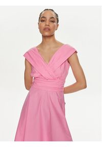 Marella Sukienka letnia Galizia 2413221212 Różowy Regular Fit. Kolor: różowy. Materiał: bawełna. Sezon: lato #2