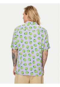 United Colors of Benetton - United Colors Of Benetton Koszula 5XRBUQ047 Fioletowy Regular Fit. Kolor: fioletowy. Materiał: wiskoza #4