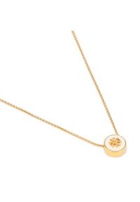 Tory Burch Naszyjnik Kira Enamel Pendant 90549 Biały. Materiał: metalowe. Kolor: biały #2