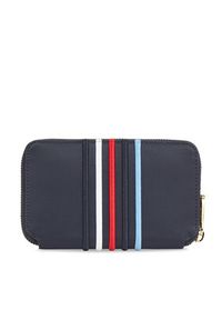 TOMMY HILFIGER - Tommy Hilfiger Portfel Poppy Large Za Corp AW0AW16018 Granatowy. Kolor: niebieski. Materiał: skóra #2