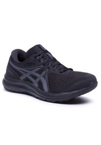 Buty Asics Gel-Contend 7 1011B040 Black/Carrier Grey 001. Kolor: czarny. Materiał: materiał