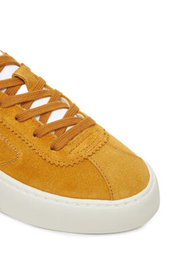 Replay - REPLAY Sneakersy Allen GWSE4 .000.C0001L Żółty. Kolor: żółty. Materiał: zamsz, skóra