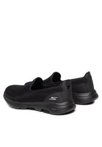 skechers - Skechers Półbuty Go Walk 5 15901/BBK Czarny. Kolor: czarny. Materiał: materiał #5