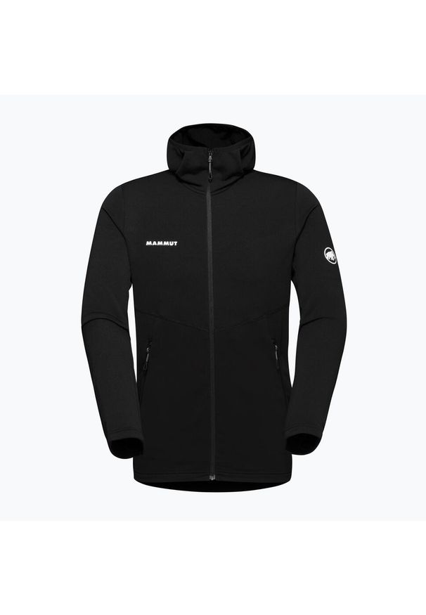Bluza trekkingowa męska Mammut Aconcagua Light ML Hooded. Kolor: czarny, szary, wielokolorowy