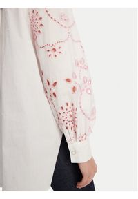 French Connection Koszula 72YBB Biały Relaxed Fit. Kolor: biały. Materiał: bawełna