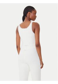 Guess Top O5BR01 Z1282 Écru Regular Fit. Materiał: syntetyk #5