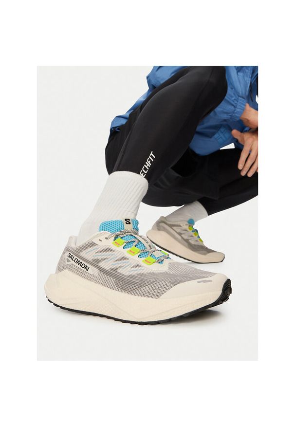 salomon - Buty do biegania Salomon. Kolor: szary
