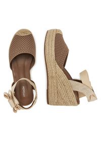 DeeZee Espadryle WS2509-001 Beżowy. Kolor: beżowy. Materiał: materiał #2