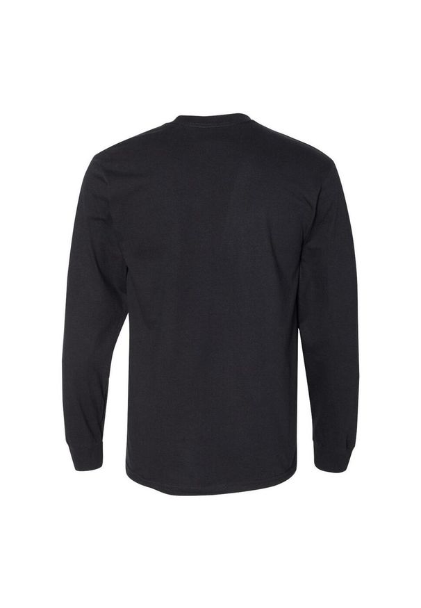 GILDAN - Koszulka Z Długim Rękawem Dla Dorosłych Unisex Hammer. Kolor: czarny. Długość rękawa: długi rękaw. Długość: długie. Sport: turystyka piesza