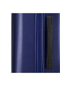 Wittchen - Zestaw walizek z polikarbonu fakturowanych. Kolor: niebieski. Materiał: guma. Styl: klasyczny #7