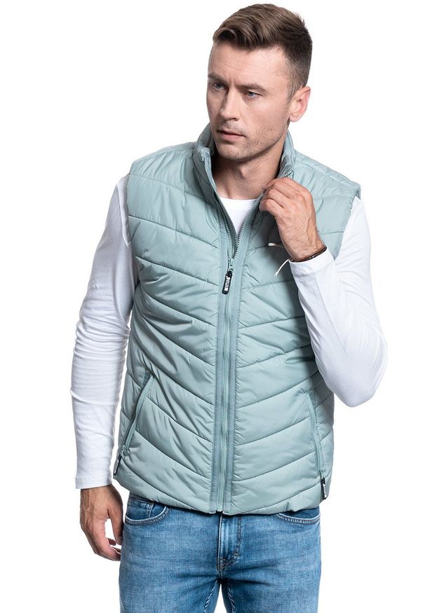 Mustang - MĘSKI BEZRĘKAWNIK MUSTANG DENNIS LIGHT PADDED 1009813 6465. Długość rękawa: bez rękawów