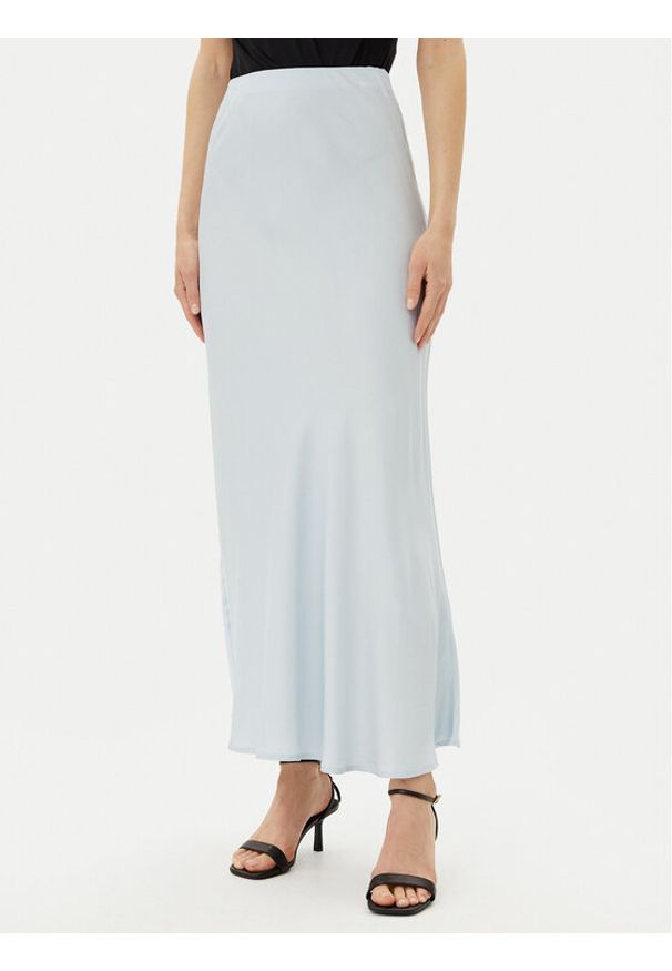 ViCOLO Spódnica maxi Gonna TD0472 Niebieski Slim Fit. Kolor: niebieski. Materiał: wiskoza