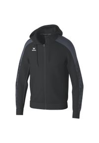 ERIMA - Bluza dresowa z kapturem Erima Evo Star. Typ kołnierza: kaptur. Kolor: czarny, szary, wielokolorowy. Materiał: dresówka. Sport: piłka ręczna, fitness #1