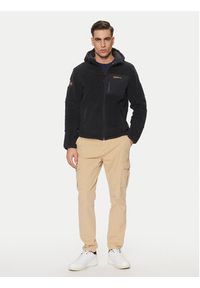 Napapijri Polar Yupik NP0A4GNS Czarny Regular Fit. Kolor: czarny. Materiał: syntetyk