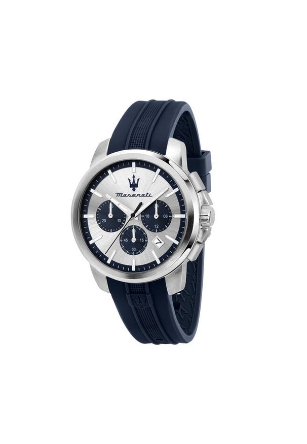 Zegarek Maserati. Kolor: srebrny