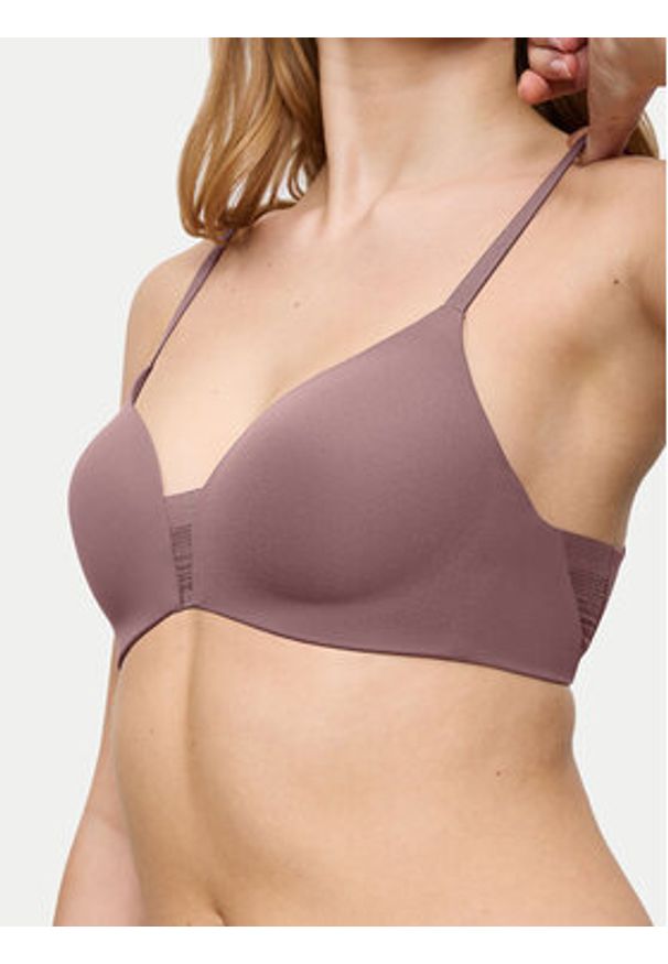 Triumph Biustonosz bezfiszbinowy Flex Smart 10213788 Brązowy. Kolor: brązowy. Materiał: syntetyk