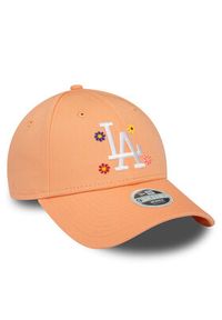 New Era Czapka z daszkiem Wmns Flower 940 La Dodgers 60435013 Pomarańczowy. Kolor: pomarańczowy. Materiał: materiał #4