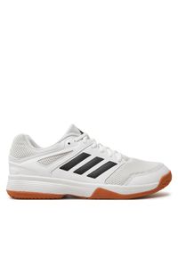 Adidas - adidas Buty halowe Speedcourt Indoor IH3159 Biały. Kolor: biały. Materiał: mesh, materiał #1